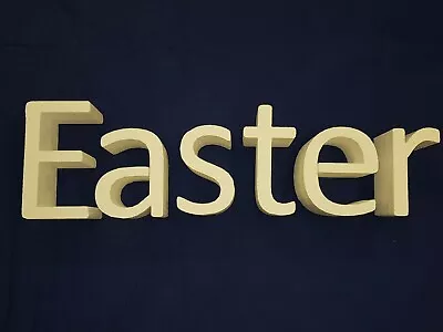 £7.50 • Buy 3D Polystyrene Decorative Letters/Numbers - 200mm High - 50mm Thick