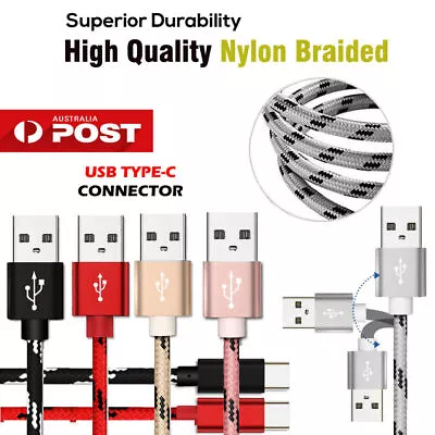 1M 2M Fast Charger USB Type C Cable Samsung S24 S23 S22 Ultra S21 FE S10 S9 Plus • $6.95