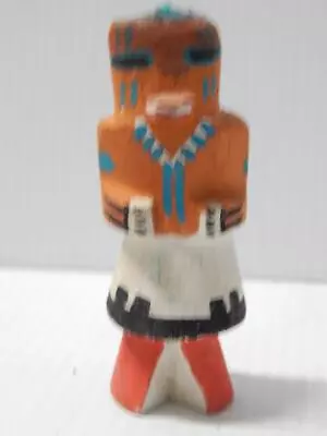 VINTAGE HOPI PUEBLO INDIAN HIGHWAY RTE 66   SQUIRREL   KACHINA By GEORGE POOLEY • $16.50