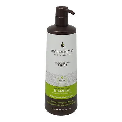 Macadamia By Macadamia Professional Weightless Repair Shampoo 33.8 Oz JUMBO • $26.69
