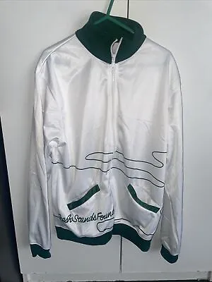 TOOHEYS EXTRA DRY BEER Jacket Track Suit Top Windbreak Rare Festival Top Size M • $25