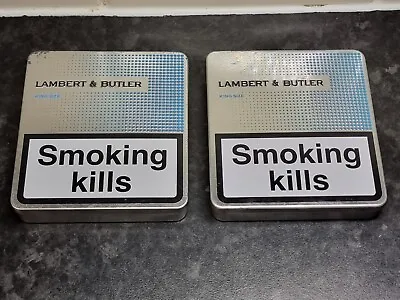 Lambert And Butler Cigarette Tins • £17