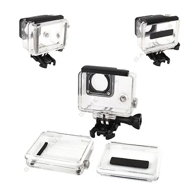 NEW LCD Screen Bacpac Backdoor + Waterproof Housing Shell Case For GoPro Hero 3+ • $16.99