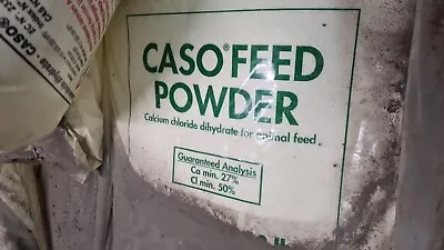 Calcium Chloride Dihydrate 25kg Bags (CASOFEED POWDER) • £20