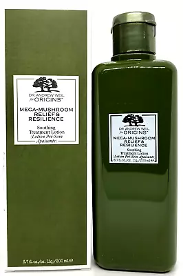 $12.99 • Buy ORIGINS MEGA-MUSHROOM RELIEF & RESILIENCE SOOTHING LOTION 6.7 Oz / 200 Ml NEW!!!
