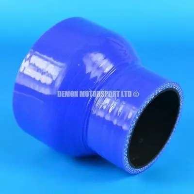 £8.12 • Buy Silicone Hose Straight Reducer Blue Joiner (All Sizes Available) Black Liner