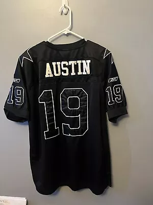 Vintage Miles Austin Dallas Cowboys Reebok Mens  XL-2Xl 56 Black Jersey  • $39