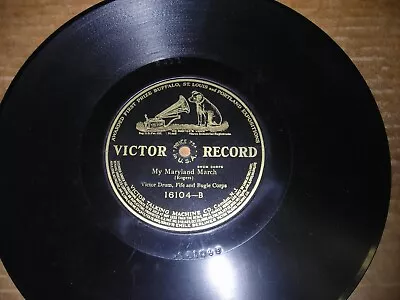 1910 Patent VICTOR 78/Victor Drum Fife & Bugle Corps../Haydn Quartet/E • $4