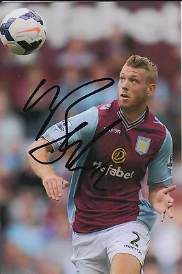 Aston Villa Hand Signed Nathan Baker 6x4 Photo. • £3.99