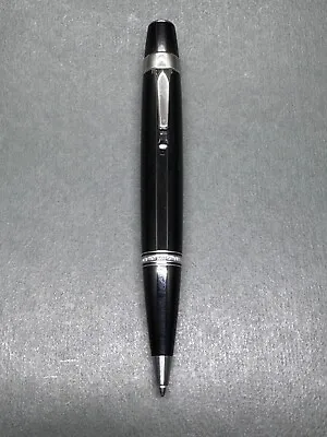 [Excellent++] MONTBLANC BOHEME NOIR Platinum-Line Black Stone Ballpoint Pen • $320