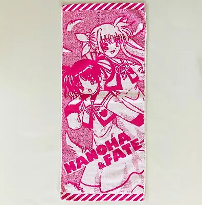 Magical Girl Lyrical Nanoha A's - Nanoha & Fate Towel Rare Anime Japan 2010 • $20