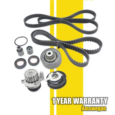 Timing Belt Kit Water Pump For 98-04 VW Golf Jetta Beetle TDI Diesel 1.9L ALH • $80.74