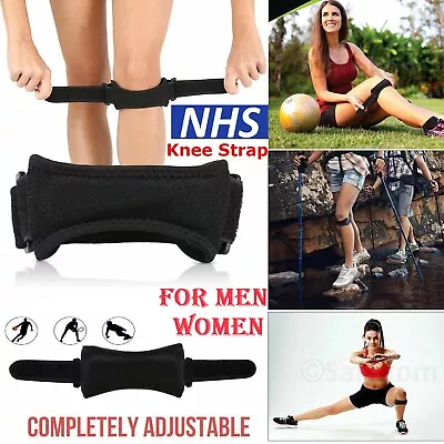 Adjustable Patella Tendon Strap Knee Support Jumpers Runners Pain Band Brace • £3.50