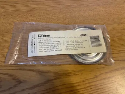 Brand New The Pampered Chef Boil Control Tool 2520 Sealed No Boil Overs • $7