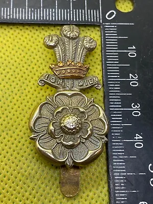 WW2 British Army YORKSHIRE HUSSARS Volunteers Cap Badge • $25.45