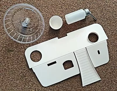 Savic And Pets At Home Hamster Degu Gerbil Rat Cage Accessories Wheels Tubes • £3