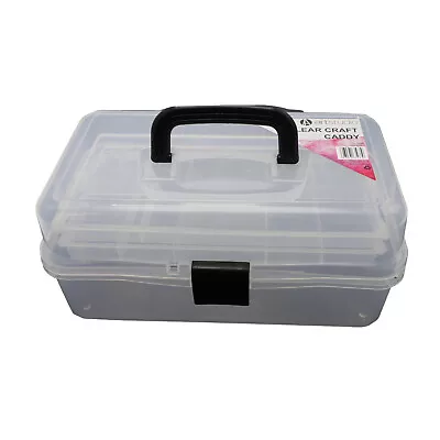 The Range Clear Craft Caddy See Inside Storage • £7.50