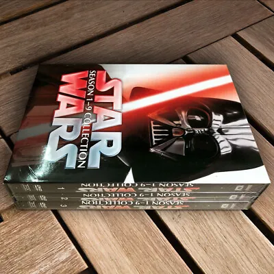 Star Wars Season 1-9 15-Disc DVD Complete 9 Movie Collection Saga Brand New • $24.70