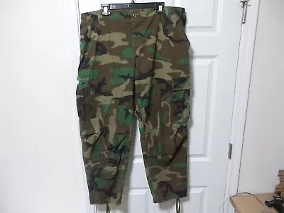 Vintage Lakeview Sportswear Xl X-large Regular Woodland Bdu Army Usmc Usgi Pants • $12.50