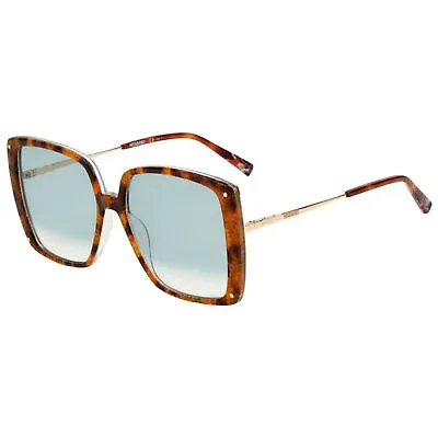 Missoni Women's Sunglasses Havana Green Plastic Butterfly Frame MIS 0002/S 02NL • £48.54