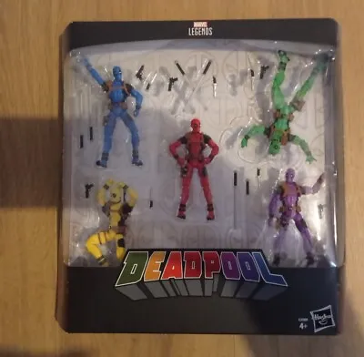 Deadpool Rainbow Squad - 3.75  Action Figure 5 Pack - Marvel Legends Series -NEW • £65