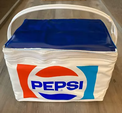 Vintage Nappe's Pepsi Soft Side Insulated Picnic Bag Model 1046 NWT • $45