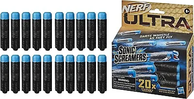 Nerf Ultra 20 Sonic Screamers Darts Pk Official ~ Whistle As Fly Gift • $39.95