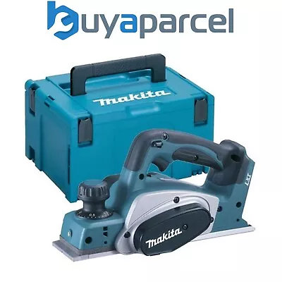 Makita DKP180Z 18v Planer LXT Lithium Ion Li-Ion Cordless Bare + MakPac DKP180ZJ • £183.99