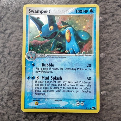 $6 • Buy 2004 Pokemon POP Series 2 Swampert 5/17 Holo Rare LP
