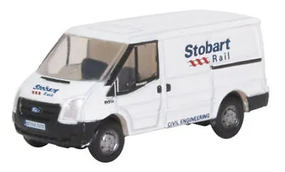 Oxford Diecast NFT012 Ford Transit MkV Stobart Rail Low N Gauge • £9.95