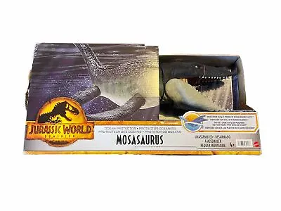 New Jurassic World Dominion Ocean Protector Mosasaurus Dinosaur Mattel Toy NIB • $34.95