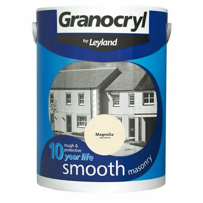 Masonry Paint - Granocryl- Leyland Smooth Masonry Paint. Various Colours • £29.50