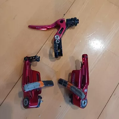 $70 • Buy Box 1 Mini V Brake Set & Box Genius Short Reach Lever Good Condition