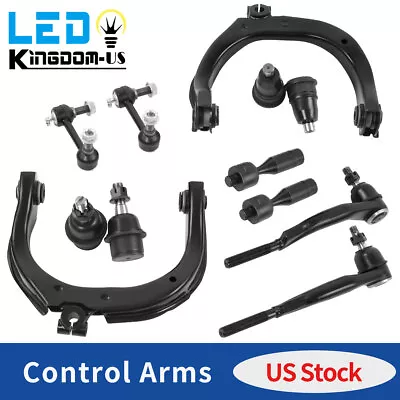 12x Front Upper Control Arm Sway Bar Tie Rod Kit For Chevy Trailblazer GMC Envoy • $89.99