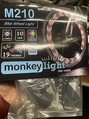 Monkey Light M210 Bicycle Wheel Light - Custom Pattern - Brand New/Sealed Pkg • $169.99