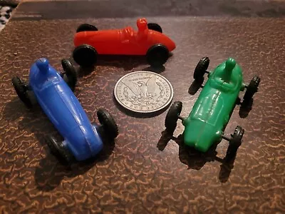 Vintage Antique Toy Plastic Race Car Model Boat Tail Indy Vehicle • $12