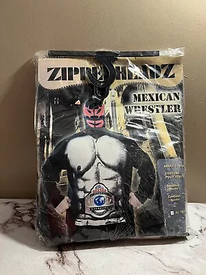 Zipperheadz Mexican Wrestler Costume ADULT SIZE XL Halloween • $29