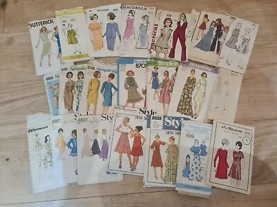 £6.99 • Buy Vintage Sewing Patterns Multi Listing Build A Bundle - Style Simplicity 70's 60s