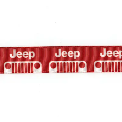 Burgundy Jeep 7/8  Grosgrain Ribbon 13510 Yard • $4.99