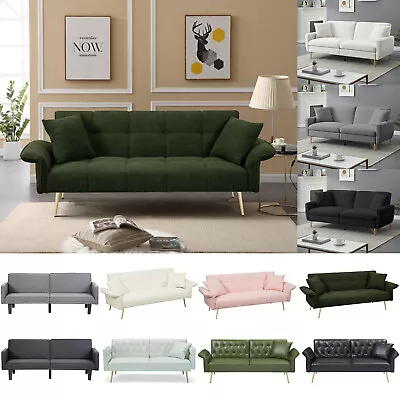 Convertible Sleeper Sofa Bed Futon Sofa Bed Loveseat Couch Folding Recliner Sofa • $228.99