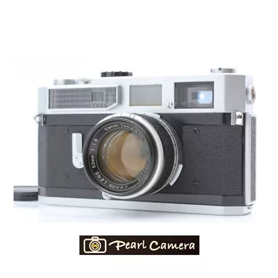 Meter Works [Exc+5] Canon Model 7 Rangefinder Film Camera 50mm F1.8 Lens JAPAN • $465.74