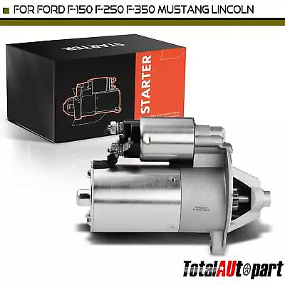 $55.99 • Buy Starter Motor For Ford F-150 1992-1998 F-250 F-350 Mustang Lincoln 1.4KW 12V 10T