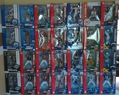 Assorted 12 Inch Boxed McFarlane Sportspicks NFL Brady MLB Ripken NHL NBA LeBron • $39.99