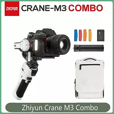 Zhiyun Crane M3 Combo 3-Axis Handheld Gimbal Stabilizer For Mirrorless Cameras • $522