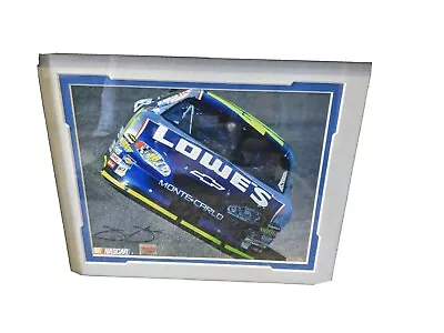 Mounted Memories Framed Jimmie Johnson 12 X14  Framed Size Autographed Print • $79.99