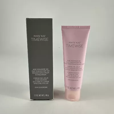 Mary Kay TimeWise Age Minimize 3D Day Cream SPF 30 Normal To Dry Skin - 1.7 Oz • $19.99