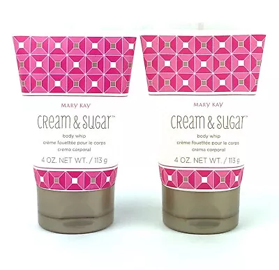 Mary Kay Cream & Sugar Body Whip~lotion~lot Of 2~full Size~discontinued! • $13.49