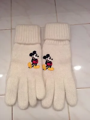 Mickey Mouse White Gloves • $5