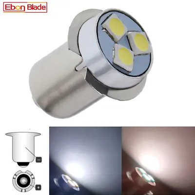 P13.5S Flashlight LED Bulb DC 3V/4.5V/6V/12V/18V/24V Warm/Cool White Light Lamp • $1.99