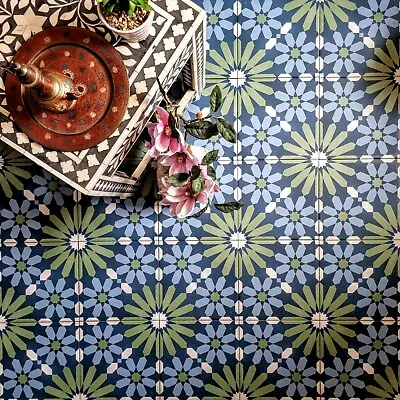 £3 • Buy TILE SAMPLE: Fez Spring Porcelain Anti Slip Wall & Floor Tiles